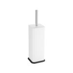 Brosse et support de toilette - Blanc - Jantex HT477 €11.49 Brosses à piston / brosses de toilette