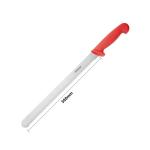 Couteau dentelé - Rouge - acier inoxydable - Hygiplas FX117 €12.49 Couteaux