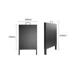 Panneau de signalisation - Noir - Fer - Olympia HS805 €86.00 Tableaux noirs