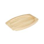 Assiette - Noir - Bois d'hévéa - H 20,6 x L 1,9 CM - Olympia FW979 €8.59 Assiettes