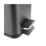 Poubelle - Noir - Acier peint par poudrage - Jantex HT476 €15.59 Poubelles