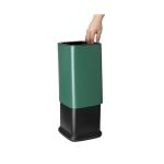 Poubelle - 7 L - Vert - Polypropylène - Boléro HX261 €13.89 Poubelles