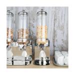 Distributeur de grains - 8 L - inox - Olympia HC897 €173.25 Distributeur d'aliments