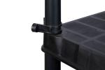Stelling - 5 Niveau's - H 185 x B 92 x D 46 CM - Kunststof - Zwart - G-Line GL-157916 €39.95 Stelling