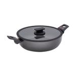 Hapjespan - Ø 24 CM - 2.8 L - Anti-Aanbak - Zwart - Accademia Mugnano E830115 €43.99 Hapjespan