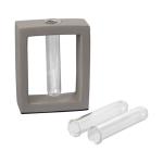 Vaas - H 12.5 x B 10 x D 4.5 CM - Beton - Decor - Emga E130710 €7.40 Vazen