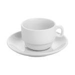 Tasse - Porcelaine - Blanc - 0,17 L - Saturnia E765052 €3.85 Tasses et mugs