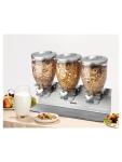 Distributeur de céréales - 3 x 3,5 litres - Bartscher - 500379 500379 €131.25 Distributeur d'aliments