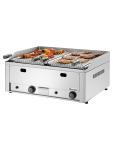 Gril à lave - Gaz - 2 Zones - 8 kW - Bartscher - 2006601 2006601 €1,086.75 Gril en pierre de lave