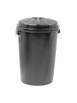 Poubelle - H 73 CM - 3.614 KG - Ø49.5 CM - Noir - 95 litres - Denox - 600052 E600052 €21.80 Poubelles