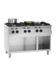 Gasfornuis - 6 pits - Bartscher - 1582101 1582101 €2,279.00 Gasfornuizen met oven