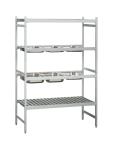 Opbergrek - 4 stellingen - 96 CM - Bartscher - 603151 603151 €409.00 Stelling