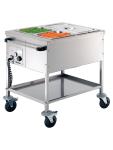 Bain-Marie - 2 x 1/1 GN - H 85,5 x 65 x 82 cm - Bartscher - 200254 200254 €922.00 Chariots de transport
