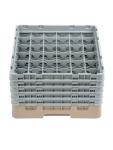 Panier lave-vaisselle - 36 compartiments - Beige - H 30,8 x 50 x 50 CM - Polypropylène - Cambro - DW559 DW559 €107.77 Paniers à vaisselle pour les verres à bec
