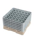 Panier lave-vaisselle - 36 compartiments - Beige - H 30,8 x 50 x 50 CM - Polypropylène - Cambro - DW559 DW559 €107.77 Paniers à vaisselle pour les verres à bec
