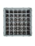 Panier lave-vaisselle - 36 compartiments - Beige - H 30,8 x 50 x 50 CM - Polypropylène - Cambro - DW559 DW559 €107.77 Paniers à vaisselle pour les verres à bec
