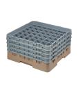 Panier lave-vaisselle - 49 compartiments - Beige - H 26,7 x 50 x 50 CM - Polypropylène - Cambro - DE799 DE799 €92.86 Paniers à vaisselle pour les verres à bec