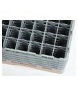 Panier lave-vaisselle - 49 compartiments - Beige - H 30,8 x 50 x 50 CM - Polypropylène - Cambro - DW562 DW562 €64.12 Paniers à vaisselle pour les verres à bec