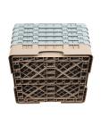 Panier lave-vaisselle - 49 compartiments - Beige - H 30,8 x 50 x 50 CM - Polypropylène - Cambro - DW562 DW562 €64.12 Paniers à vaisselle pour les verres à bec