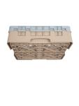 Panier lave-vaisselle - 16 compartiments - Beige - H 14,3 x 50 x 50 CM - Polypropylène - Cambro - DW550 DW550 €49.93 Paniers à vaisselle pour les verres à bec