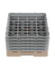 Panier lave-vaisselle - 16 compartiments - Beige - H 30,8 x 50 x 50 CM - Polypropylène - Cambro - DW552 DW552 €104.45 Paniers à vaisselle pour les verres à bec