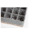 Panier lave-vaisselle - 16 compartiments - Beige - H 30,8 x 50 x 50 CM - Polypropylène - Cambro - DW552 DW552 €104.45 Paniers à vaisselle pour les verres à bec