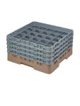 Panier lave-vaisselle - 25 compartiments - Beige - H 26,7 x 50 x 50 CM - Polypropylène - Cambro - DE790 DE790 €91.21 Paniers à vaisselle pour les verres à bec