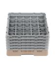 Panier lave-vaisselle - 25 compartiments - Beige - H 30,8 x 50 x 50 CM - Polypropylène - Cambro - DW556 DW556 €104.45 Paniers à vaisselle pour les verres à bec