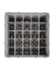 Panier lave-vaisselle - 25 compartiments - Beige - H 30,8 x 50 x 50 CM - Polypropylène - Cambro - DW556 DW556 €104.45 Paniers à vaisselle pour les verres à bec