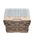 Panier lave-vaisselle - 25 compartiments - Beige - H 30,8 x 50 x 50 CM - Polypropylène - Cambro - DW556 DW556 €104.45 Paniers à vaisselle pour les verres à bec