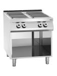 Elektrische fornuis - 4 Kookplaten - Open onderbouw - Bartscher - 296215 296215 €2,948.64 Bartscher 900 line