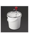 Distributeur de sauce - 10 Litres - Ø 27,5 x H 40 CM - Inox/Polypropylène - Schneider - DA363 DA363 €134.39 Bouteilles à presser