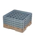 Panier lave-vaisselle - 36 compartiments - Beige - H 26,7 x 50 x 50 CM - Polypropylène - Cambro - DE796 DE796 €106.94 Paniers à vaisselle pour les verres à bec