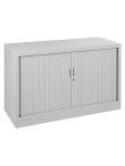 Armoire à portes roulantes - Gris - H 69 x 120 x 43 CM - Proflight 20425 €319.00 Armoires à portes tambour