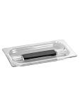 Couvercle Gastronorm - 17.6 x 10.9 CM - 0.06 KG - Polycarbonate - Transparent - -30°C / +100°C - Standard - Utz - 038195 038195 €7.65 Bacs gn plastique