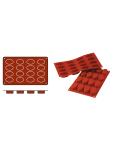 Tapis de cuisson Ovales-Petit - 0,22 KG - Silicone - Rouge - 0,03 Litre - -60°C / +230°C - Silikomart - 070052 070052 €8.95 Tapis de cuisson
