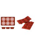 Tapis de cuisson Gugelhupf - 0,245 KG - Silicone - Rouge - 0,08 Litre - -60°C / +230°C - Silikomart - 070060 070060 €8.95 Tapis de cuisson