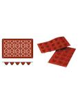 Tapis de cuisson Pyramid-Mini - 0,19 KG - Silicone - Rouge - 0,02 Litre - -60°C / +230°C - Silikomart - 070061 070061 €8.95 Tapis de cuisson