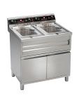 Friteuse - H 85 x 80 x 70 CM - 54,2 KG - 380 - 415 - Sans - Prise V - 9000 W - Inox - 12 Litre - Electrique - Caterchef - 508224 508224 €1,268.00 Friteuses 400 volts