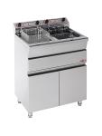 Friteuse - H 90 x 62 x 58 CM - 40 KG - 220 - 240 - Sans - Prise V - 3450 W - Inox - 9 Litre - Electrique - Stilfer - 527309 527309 €1,167.00 Friteuses 230 volts
