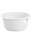 Poubelle de repos - H 20.5 CM - 0.625 KG - Ø44 CM - Polypropylène - Blanc - 20 Litres - Denox - 600042 600042 €5.25 Poubelles en polypropylène