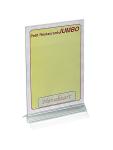 Porte-menu - H 34 x 21 x 8 CM - 0,3 KG - plexiglas - Transparent - 880015 880015 €10.65 Accessoires de table