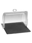 Plateau - 1/2 GN - H 18,5 CM - Mélamine - Noir - Couvercle roulant - 145206 145206 €32.50 Plateau de service