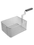 Panier à friture - H 14,5 x 26 x 31,5 CM - 0,001 KG - acier inoxydable - 527856 527856 €70.00 Accessoires pour friteuses