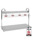 Plaque chauffante M/Brug - H 83.1 x 135.6 x 55.3 CM - 35 KG - 220 - 240 V - 2500 W - Inox - +30°C / +90°C - 710400 710400 €995.00 Plaque chauffante