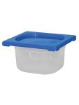 Boîte Alimentaire - 1/6 GN - 1.5 Litre - H 10 x 17.6 x 16.2 CM - Polypropylène - Bleu - -40°C / +70°C - Hermétique Verrouillable - Caterchef - 953871 953871 €3.80 Boîtes GN couvercles colorés