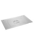 Couvercle Gastronorm - 1/1 GN - 53 x 32,5 CM - Polycarbonate - Transparent - -100°C / +100°C - Avec logement pour cuillère - Caterchef - 953015 E953015 €8.95 Bacs gn plastique
