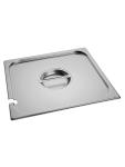 Couvercle Gastronorm - 2/3 GN - 35,4 x 32,5 CM - acier inoxydable - Avec logement pour cuillère - Caterchef - 953235 E953235 €12.10 Couvercles GN évidement de la cuillère