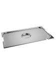 Couvercle Gastronorm - 1/1 GN - 53 x 32.5 CM - acier inoxydable - avec encoche pour cuillère et poignée - Caterchef - 953415 E953415 €17.40 Couvercles GN évidement de la cuillère