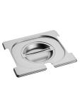 Couvercle Gastronorm - 1/6 GN - 17.6 x 16.2 CM - acier inoxydable - avec encoche pour cuillère et poignée - Caterchef - 953475 E953475 €6.95 Couvercles GN évidement de la cuillère